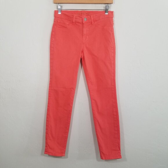 J Brand Capri Tangerine Jeans Pants Stretch Size 27 - Picture 1 of 8